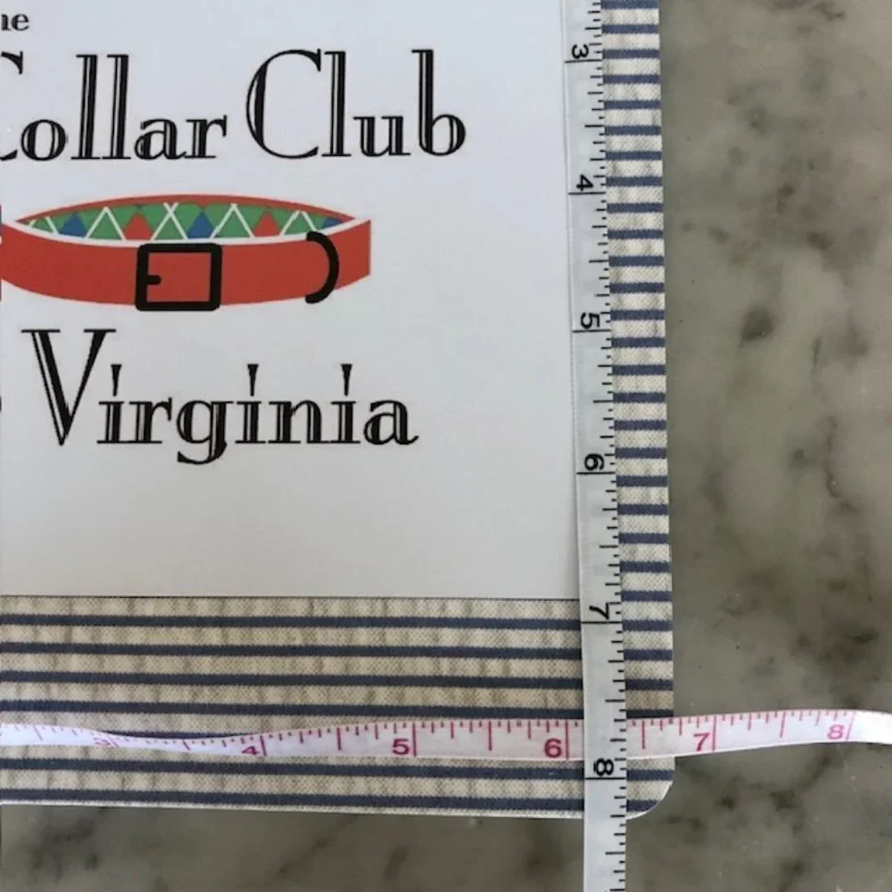 KATE SPADE Spiral Mini Notebook Collar Club of Virginia Seesucker Print …